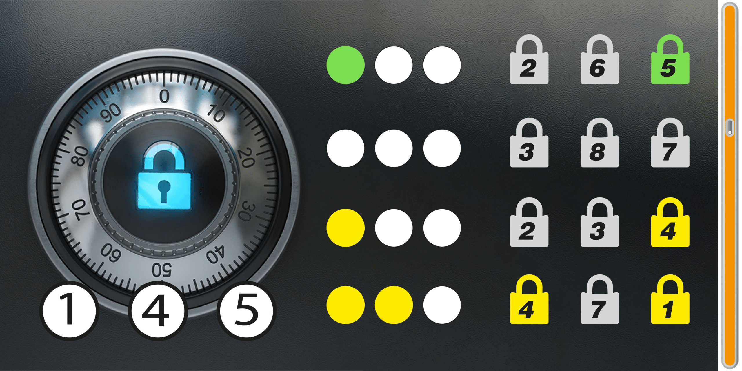 Sfida di logica: Solo geni del QI, riuscirai a trovare il codice a 3 cifre in meno di 10 secondi?