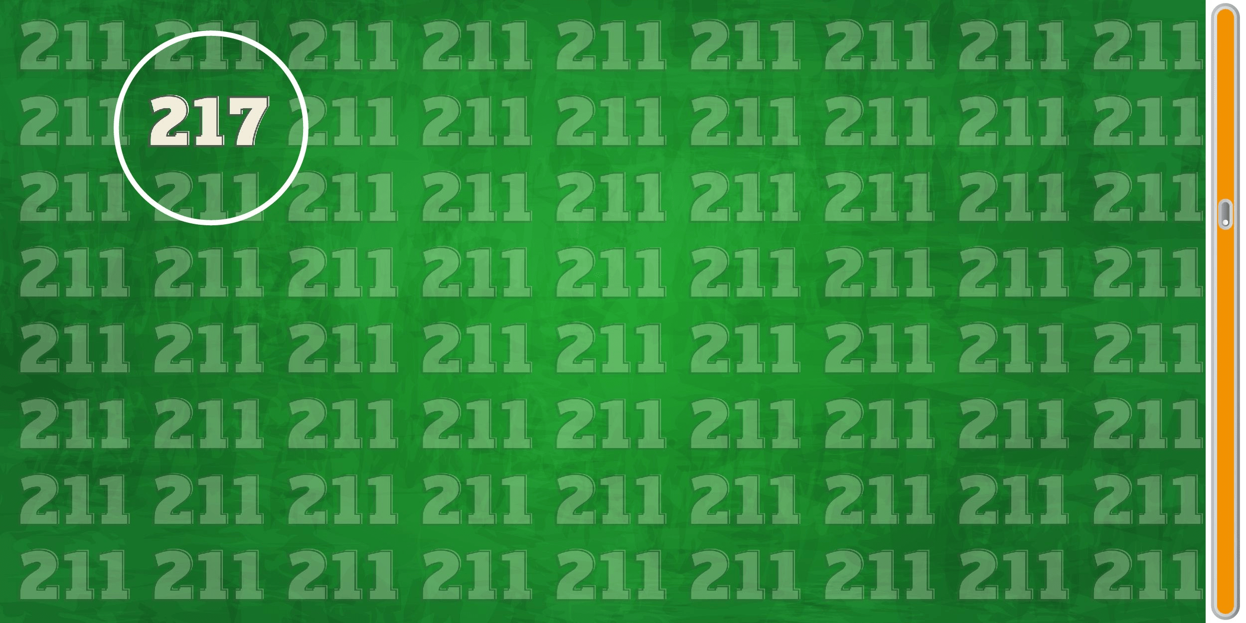 Sfida visiva: metti alla prova la tua acuità con questo intrigante test! Trova l'intruso nascosto tra i numeri 211 in meno di 10 secondi e dimostra la tua prontezza visiva!