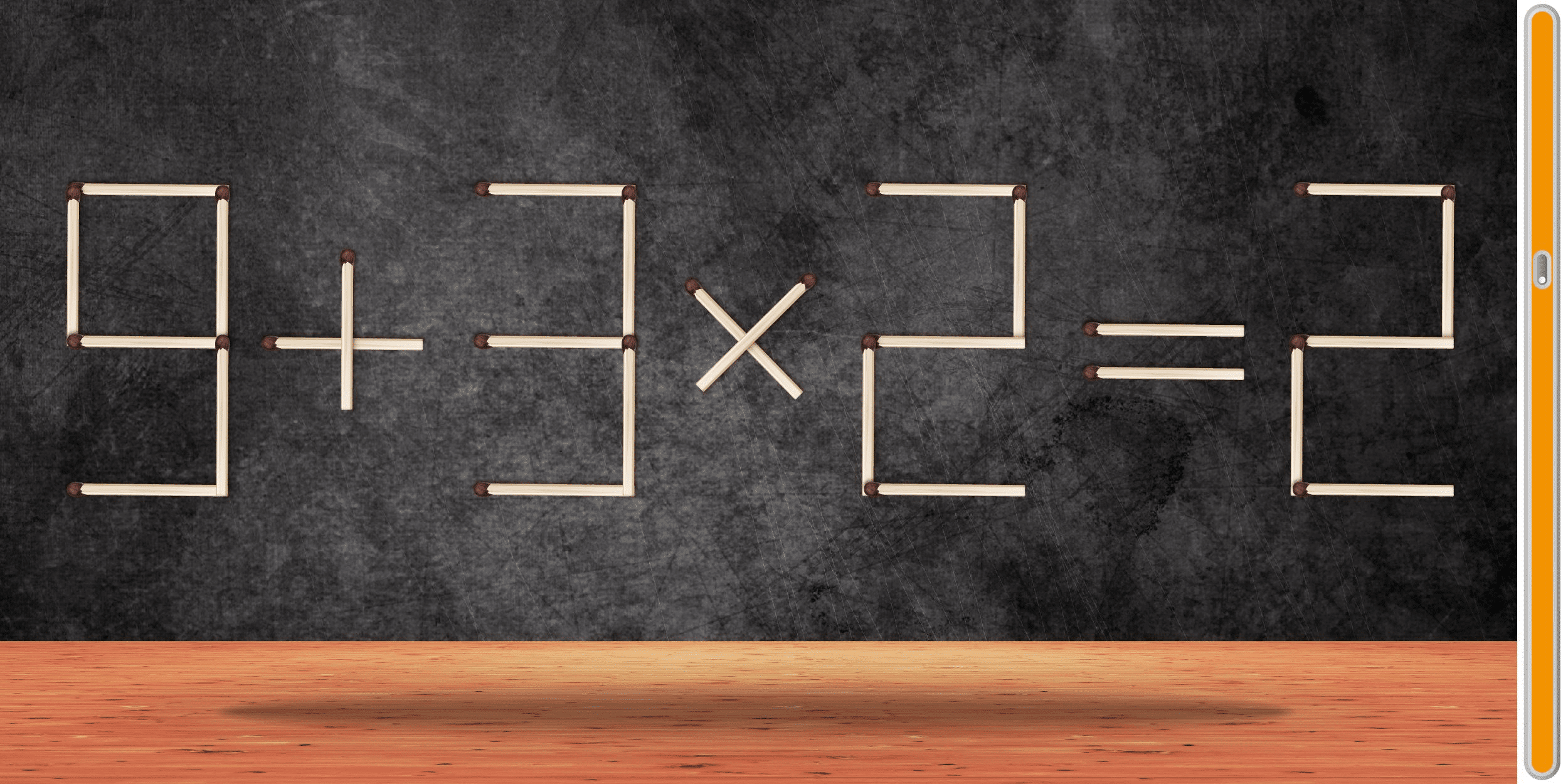 Sfida di logica: Solo per menti brillanti! Riesci a risolvere questo rompicapo spostando 1 sola corrispondenza in meno di 8 secondi? Dimostra il tuo alto QI!